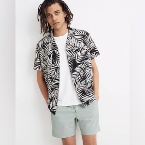 Madewell Men's Easy Camp Shirt Size L